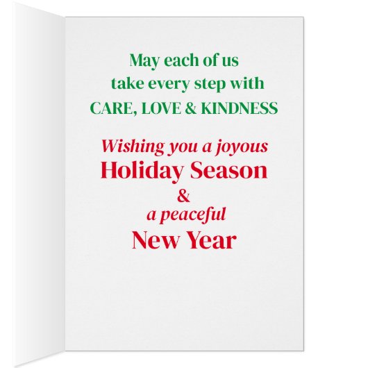 EEN GROENE EN JOYOUS HOLIDAY SEASON (Binnen (Rechts))