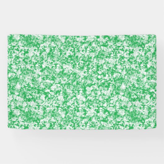Een groene en witte achtergrond met kleine witte s spandoek (Horizontaal)