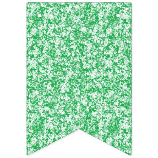 Een groene en witte achtergrond met kleine witte s vlaggetjes (Tweede vlag)