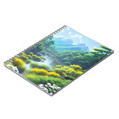 Een groene oase van bomen notitieboek (Linkerzijde)