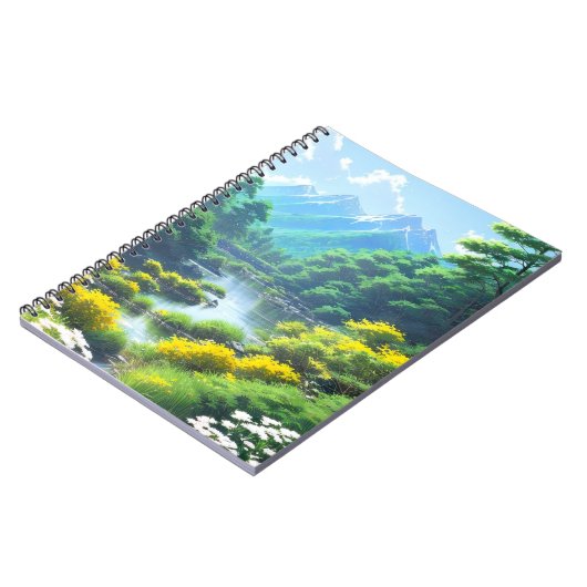 Een groene oase van bomen notitieboek (Linkerzijde)