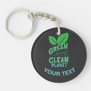 Een groene planeet is een schone planeet, KLIMAATV Sleutelhanger