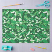 Een groene regenboog camouflage tissue papier (Craft)