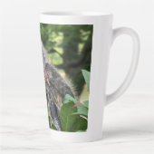 Een groene reiger latte mok (Rechts)