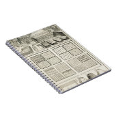 Een groentetuin uit 'The Encyclopedia of Scie' Notitieboek (Rechterzijde)