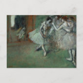 Een groep dansers | Edgar Degas Briefkaart (Voorkant)