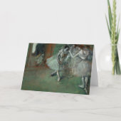 Een groep dansers | Edgar Degas Kaart (Voorkant)