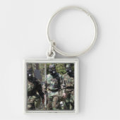 Een groep deelnemers aan de Solar Challenge Sleutelhanger (Voorkant)