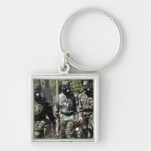 Een groep deelnemers aan de Solar Challenge Sleutelhanger (Voorkant)