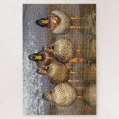 Een groep eenden foto legpuzzel (Verticaal)