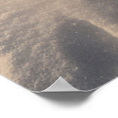 Een groep honden die op de sneeuwhelling rennen poster (Hoek)