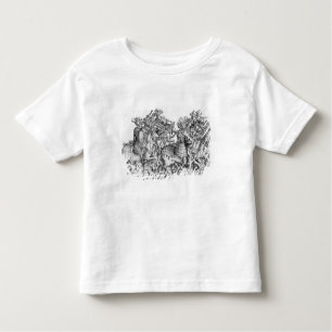 Een groep ingebouwde trompeters kinder shirts