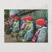 Een groep monniken briefkaart (Voorkant)