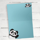 Een groep Panda's gepersonaliseerde verjaardag Kaart