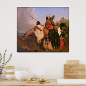 Een groep Sioux van Charles Deas 1845 Poster (Keuken)