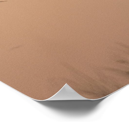 Een groep trekkende sneeuwganzen, Grus Poster (Hoek)