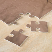 Een groep trekkende sneeuwganzen legpuzzel (Zijkant)