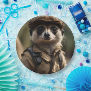 Een groet aan Silvester de Meerkat: A Veteran's Ta Papieren Bordje