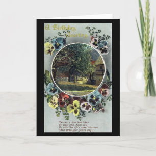 Een groet van de Verjaardag Kaart