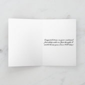 Een groetenkaart voor gehouden van kaart (Binnen)