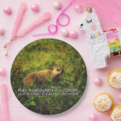 Een grondhoede vandaag borden papieren bordje (Feest)