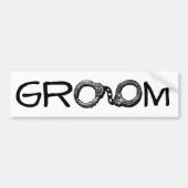 Een Groom's Life Sentence Bumpersticker (Voorkant)