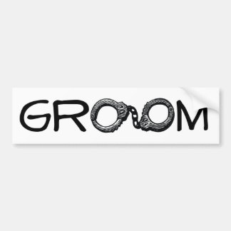 Een Groom's Life Sentence Bumpersticker