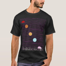 EEN GROOT AANTAL PLANETEN BIJ ÉÉN ZON T-shirt