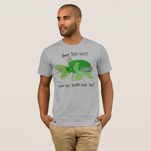 Een groot basent-shirt t-shirt (Voorkant volledig)