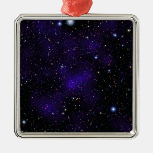 Een groot collectie sterrenstelsels metalen ornament (Voorkant)