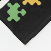 Een Groot Deel Van Mijn Hart Heeft Autisme En Het Fleece Deken (Hoek)