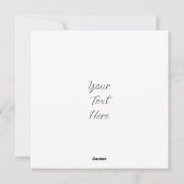 Een groot ei feestdagenkaart (Achterkant)