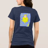 Een groot en wonderlijk teken verscheen in de heme Tri-Blend shirt (Achterkant)