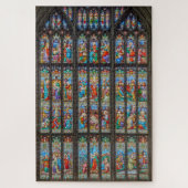 Een groot Glas in lood-venster met puzzle 1014 pc Legpuzzel (Verticaal)