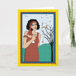 EEN GROOT IN DE HAND_B_Wenskaart Kaart