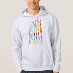 Een groot ontwerp voor een maand van autisme-bewus hoodie