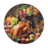 Een groot oogstfeest snijplank (Voorkant)