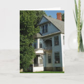 Een groot oud huis kaart (Voorkant)