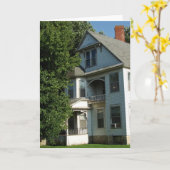 Een groot oud huis kaart (Gele Bloem)