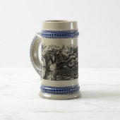 Een groot spel van schaak bierpul (Voorkant links)