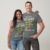 Een groot stuk van mijn hart heeft autisme en heef t-shirt (Unisex)