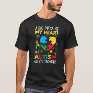 Een groot stuk van mijn hart heeft autisme. Hij is T-shirt
