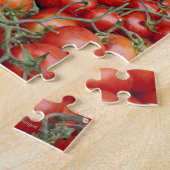 Een groot tomatengewas op de markt legpuzzel (Zijkant)