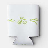 Een groot Triathlon cadeau voor je vriend of famil Blikjeskoeler (Achterkant)