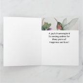 Een groot Verloving voor de bruiloft van ons allem Kaart (Binnen)