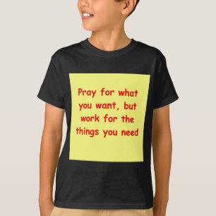 een groot zelfvoorzienend gezegde t-shirt