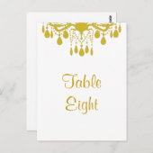 Een groothandelslijstnummer (geel) briefkaart (Voorkant / Achterkant)