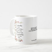 Een grootmoeder is een zeer speciale persoon koffiemok (Voorkant links)