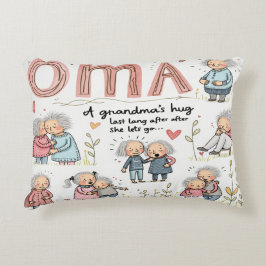 Een Grootmoeders Knuffel - Warm & Liefdevol Accent Kussen