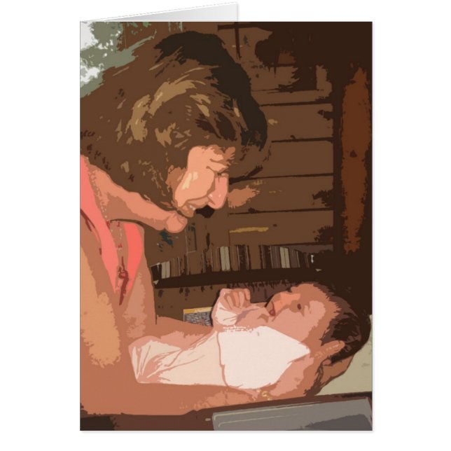 Een grootmoeders liefdeskaart (Voorkant)